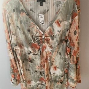 Lot of 2 NEW XL blouses